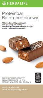 Herbalife proteínové tyčinky mandľové 14 kusov