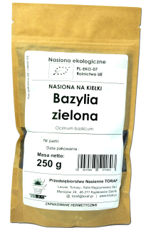 BIO organické semená bazy pre klíčky 250g