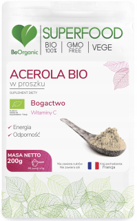 Beororc acerola bio prášok 200g superfood