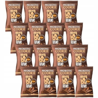 BeRAW Probiotické sušienky Káva 16x 20 g POHODLIE