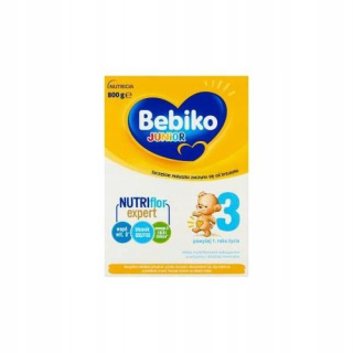 Bebiko Junior 3 Mlieko upravené pre deti 800g