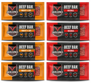 Beef Bar Baton Jack Odkazy Sušené hovädzie mäso 8ks