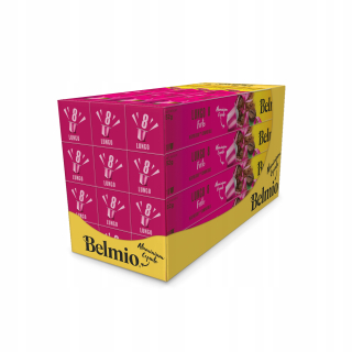 Kávové kapsule - Belmio Lungo Forte to Nespresso 11 + 1 zadarmo