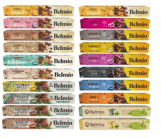 Kávové kapsule - BELMIO MEGA MIX NESPRESSO systém 190 + 10 zadarmo