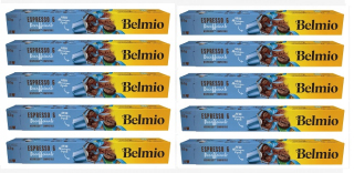 Kávové kapsule - Belmio Nespresso espresso decaffeinaTo 100 ks