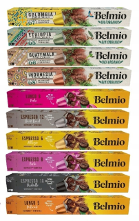 Kávové kapsule - BELMIO Kit Jumbo Syst. Nespresso 100 ks