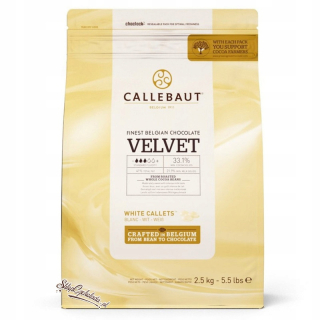 Callebaut Velvet White Chocolate 2,5 kg