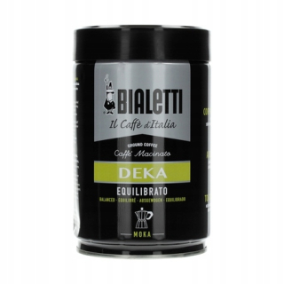 Káva bez kofeínu -  Bialetti Deka Moka - káva bez kofeínu 250g