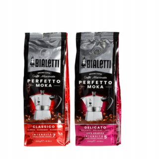 Káva mletá -  Bialetti Perfetto Delicato Classico 2x250g