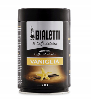 Káva mletá - Bialetti Mleté kávy môže 250 gr vanilka moka