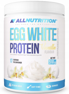 Proteín - Allutrition Egg White Pro 510g vanilkový proteín