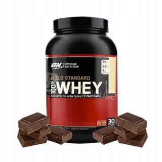 Proteín - Optimum Whey Gold Standard proteín 908 g dvojitý choc
