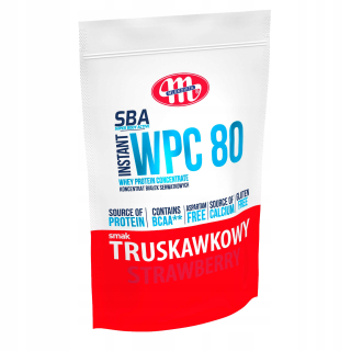 Proteín - SBA MLOKOVITA WPC 80 700G Jahody