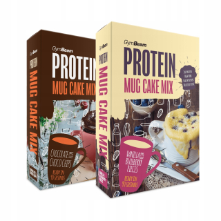 Proteín - Proteínový cupcake v hrnčeku 500 g gymbeam vanilka