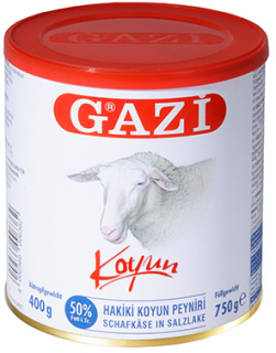 Biele ovce syr gazi môže 400 g turecké