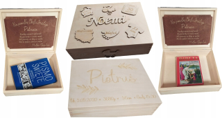 Doplnky na krst - Biblia Svätá Biblia Krst One Year Box Gravírovanie
