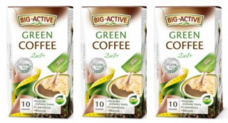 Zelená káva - Big-Active La Karnita chudnutie 2IN1 + 3 ks