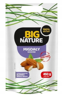 Orechy - Veľké prírodné mandlí sušené 450 g