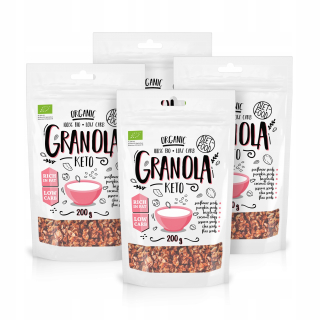 BIO KETO KETGENIC GRANOLA 4X200G