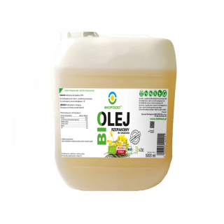 Bio repkový olej na vyprážanie 5 l