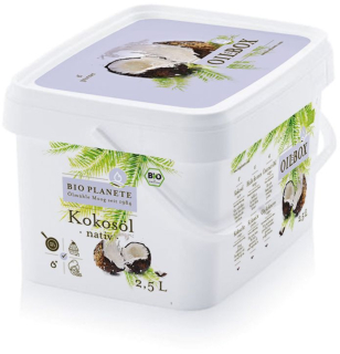 Bio Planet Coconut Oil Virgin Bio 2,5 L