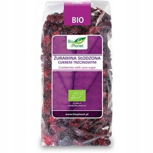Sušené ovocie - Bio Planet Organické brusnice 400 g