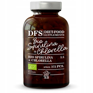Bio Spirulina + Chlorella Tab. 375 ks. Diéta