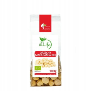 Orechy - Biolife Nuts Makadamia 100G BIO EKO
