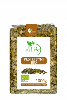 Biolife Pumpkin Seeds Celý 1 kg Bio