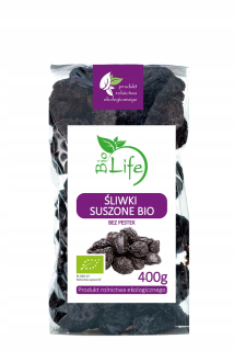 Sušené ovocie - BioLife Slivky sušené Kalifornské 400 g bio