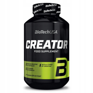 Kreatín - BioTech CreaTor - 120 viečok.