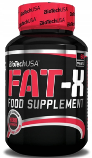 Spaľovač tuku - Biotech FAT-X - 60 tabliet