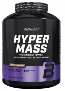 Gainer - BioTech USA Hyper Mass 4000g 4kg jahoda