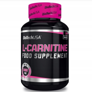 Spaľovač tuku - Biotech USA L-Carnitine 60 Tabuľka. Horák, reduktor