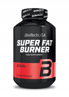 Spaľovač tuku - Biotech US Super Fat Burner 120 Tabuľka.