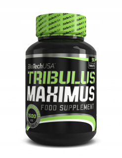 Testosterón - Biotech USA Tribulus Maximus Extra 90 Tabuľka.