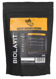 Orechy - BioLavit Cashewood Nerkowka Polovica 1000G