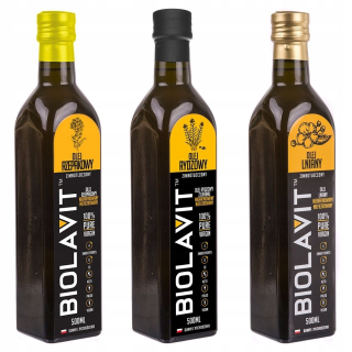 BioLavitový olejový set 3 x 500 ml