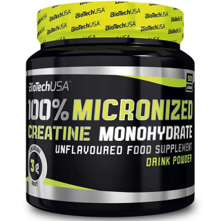 Kreatín - Biotech Creatine Monohydrát 500 g MONO CREATINE
