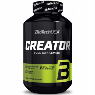 Kreatín - Biotech Creator 120 caps ODPOVEDAL SILU CREATINE