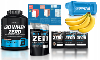 Proteín - Biotech USA ISO WHEY ZERO 2270g + 500g ZERO + ZDARMA