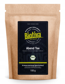 Večerný čaj Biotiva Organické bylinky 100g