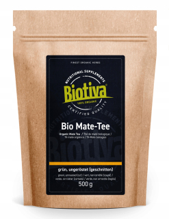 Biotiva Maté čaj 500g kofeinované bio