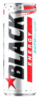 Čierna energia Zero Sugar 24x 250ml bez cukru
