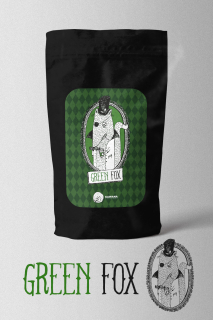 Zrnková káva -  Blend "Green Fox" 500g espresso