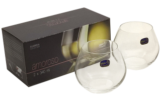 Mexická kuchyňa - Bohemické kryštálové okuliare pre whisky 2ks 340ml