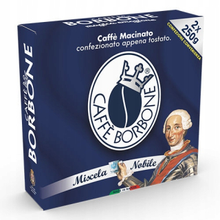 Káva mletá -  Borbone Nobile Bipack Coffee mleté 2 x 250 g