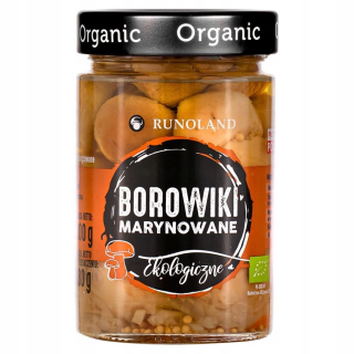 Boletus marinovaný runoland bio, 300g