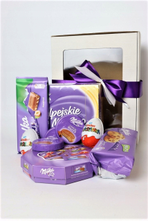 Box darčeky sladkosti Milka pre deti