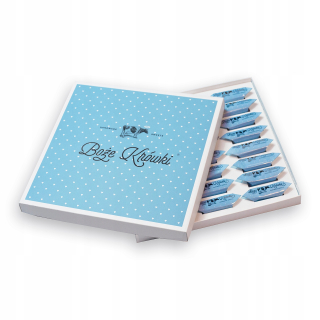Božie Fudge 370 g Love Chocolate Box s myšlienkami
